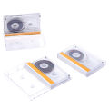 【Popular Categories】 Standard Cassette Tape Player Empty Tape With 45/60/90 Minutes Magnetic Audio Tape Recording For Speech Music Recording Demoo. 