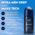Nivea Men Deep Darkwood Roll on - 50ml. 