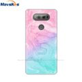 【2023】 Transparent Case for LG V20 V 20 TPU Phone Case Funda Soft Silicone Cover for LG V20 Capa Cute Flower Animal Pattern Back Covers. 