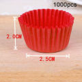 1000PCS 25x20mm Cake Cupcake Liner Baking Muffin Tray Cake Mold Decorating Tools. 