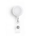 1 PC Retractable ID Card Holder Yoyo Clip - White.