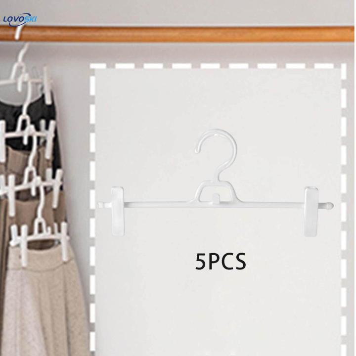 Pant Hanger Bra Clothespin Closet Clothes Organizer White