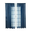 1Pc Shiny Star Transparent Tulle Voile Curtain Window Drape Living Room Decor. 
