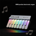 Mini Electronic Keyboard Pocket Piano Portable Mini Organ Cute Gamer Educational for Children Gift for Gaming.