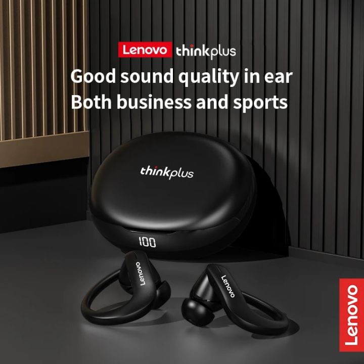 Lenovo%20T50%20Bluetooth%205.3%20Earphones%20TWS%20Wireless%20Headphones%20Button%20Control%20Noise%20Reduction%20Earhooks%20Waterproof%20Headset%20with%20Mic%20-%20Image%202