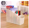 4 Grids Multicolor Desktop Pen and Toothbrush Storage Organizers Box Case - 1. 