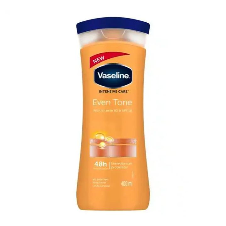 International Product Vaseline Intensive Care Even Tone body lotion used for male/female - 400 ml