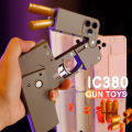 IC380 Folding Gun Toys Mobile Phone Model ing Cool Phone 14 Pro Max Gift Outdoor Game Sports Props Gifts. 