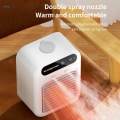 Space Heater Electric Heater with Humidifier Household Warmer Machine Portable Heating Fan for. 