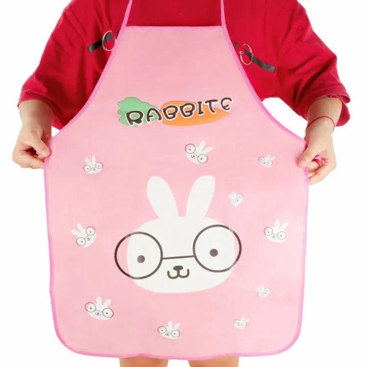 Women%20Kids%20Cartoon%20Kitchen%20Restaurant%20PVC%20Waterproof%20Cooking%20Aprons%20Home%20Essential%20-%20Image%208