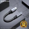 BOROFONE BV16 Type-C to 3.5mm Digital Audio Converter Type C to 3.5mm Audio Cable Converter. 