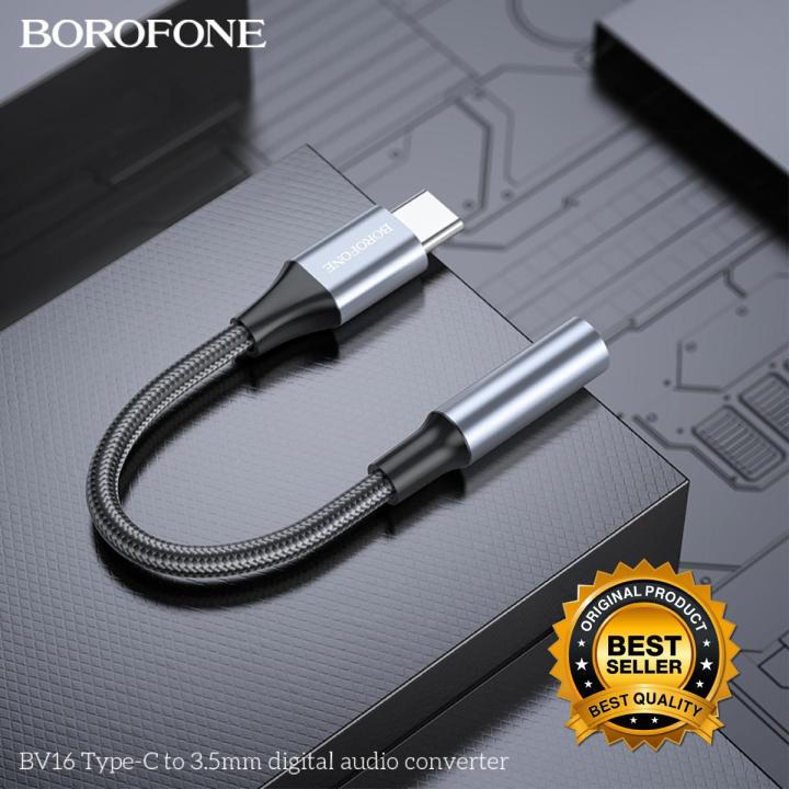 BOROFONE BV16 Type-C to 3.5mm Digital Audio Converter Type C to 3.5mm Audio Cable Converter