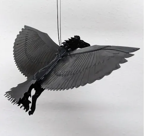 Flying Pegasus! 3D printed Flying Pegasus Model For Table or Decoration and Toys