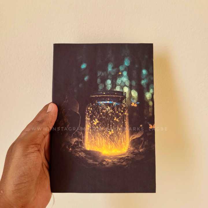 Aesthetic Journal Notebook ( blank pages, 20cm/14cm size,120 pages)