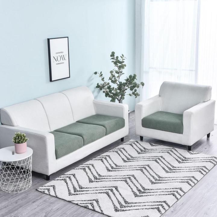 Ossayi 1Pc Square Universal Sofa Seater Covers Thick Elastic