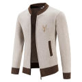【NShisasN】High Quality Men Thicker Warm Stand-up collar Fit Cardigans Coats Men Cardigan Sweaters Jackets Winter Casual Sweatercoats3XL. 