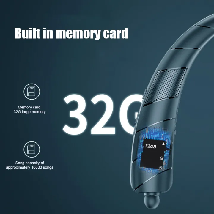 500mAh%20Bicycle%20Cycling%20Speaker%20Neck%20Hanging%20Earbuds%20Bluetooth-Compatible%20Neckband%20Headphones%2032GB%20Storage%20Card%20for%20Outdoor%20-%20Image%205