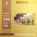 Premium Magnetic Chess Board Set - Enjoy Endless Games with Portability and Durability - High Quality Product. 