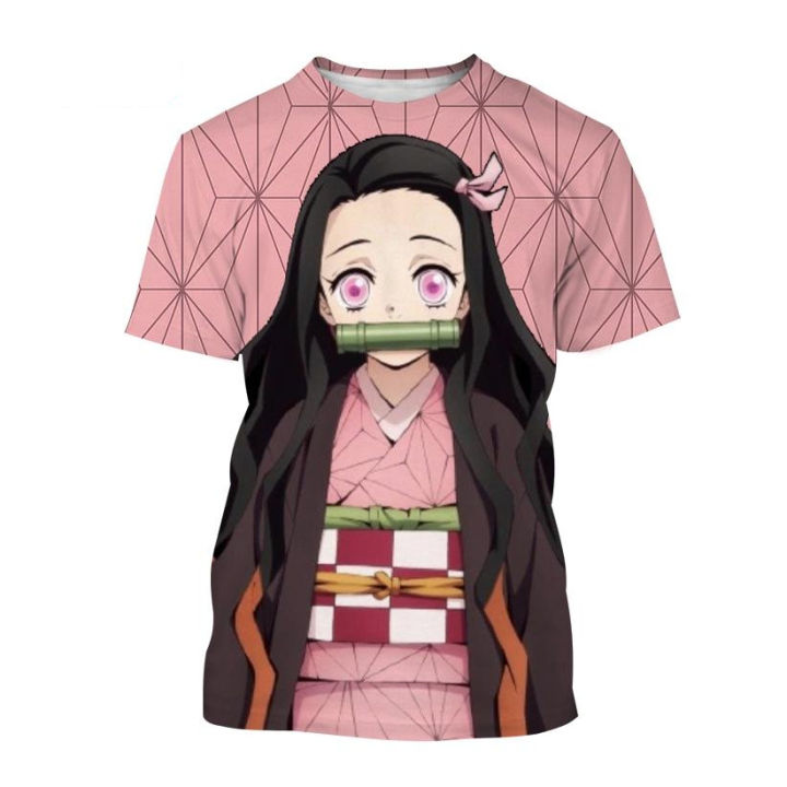 Summer%20Anime%20Demon%20Slayer%20Kimetsu%20no%20Yaiba%20Kamado%20Nezuko%20Kochou%20Shinobu%20Cosplay%203D%20Print%20Fashion%20T-Shirt%20Cartoon%20Short%20Sleeve%20-%20Image%205