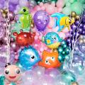 5pcs Fish Sea Animal Balloons Starfish Sea horse Air Balloon Ocean World Under Sea Theme Birthday party Decoration Baby Shower.