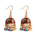 Trendy Bohemian Indian Jhumka Earrings for Girls Simple Stylish - Metal Drop Earring for Women New Collection - Big Size Ear Ring - কানের দুল - Earrings for Girls.