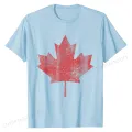 Maple Leaf Flag Canada T-Shirt Cotton Unique Tops Shirts New Men's T Shirts Group. 