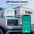 Tuya Smart WiFi Garage Door Opener Controller App Voice Remote Control Work Garage Door Opener Controller For Alexa Home Assistant.