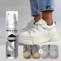 White Sneaker Cleaner Spray 100ml Sneaker Whitener Long Lasting Shoe Cleaner for White Sneakers Gentle Spray for Sneakers Care. 