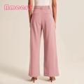 Ladies Pants Wri le-free Women Work Business Casual Pants.