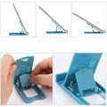 Universal Simple Folding Desktop Mobile Phone Holder Stand /Laptop Stand -Mobile Tablet Table Cellphone Holder -Compatible with iPhone and Android. 
