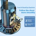 Auto Face Tracking Tripod 360 Degrees Rotation Body Phone Camera Mount Gesture Control Gimbal Stabilizer Selfie Stick for Tiktok_Alpha Bridge.