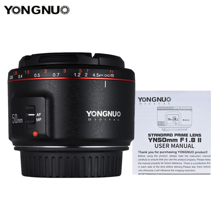 YONGNUO%20YN50mm%20F1.8II%20Mark%202%20for%20Canon%20EOS%2060D%2070D%205D2%205D3%20600d%20DSLR%20Cameras%20Auto%20Focus%20Lens%20-%20Image%204