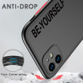 UCUC for Infinix Note 30 4G 5G Back Cover By Yourself Word Frosted Transparent Hard Phone Case Thin Shockproof Full Cover Camera Protect Case.