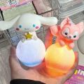 Sanrio Night Lights Kawaii 3D Sanrio Moon Night Light Cinnamoroll Kuromi Melody Figure Cartoon LED Light Toy Kawaii Anime Bedside Lamp Cute Cinnamoroll My Melody Gifts. 
