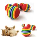 Cat Toy Rainbow ball. 