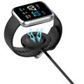 Smart Watch Charging Cable With Silicone Base PVC Watch Charger USB Cable Portable Charging Desktop Holder Compatible For Itouch Air 4 3 SE Sport 3 Explorer 3 Watch. 
