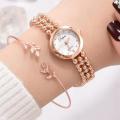 Luxury Rhinestone Bracelet Ladies Quartz Watches Fashion Watch For Women - Watch For Women.