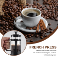 French Press Coffee & Tea Maker 12Oz, Glass Coffee Press Rust-Free. 