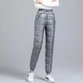 Women Casual Cotton Pantalones Oversize 4XL Warm Winter Jogger Pants Windproof Elastic High Waist Sweatpants Snow Wear Capris. 