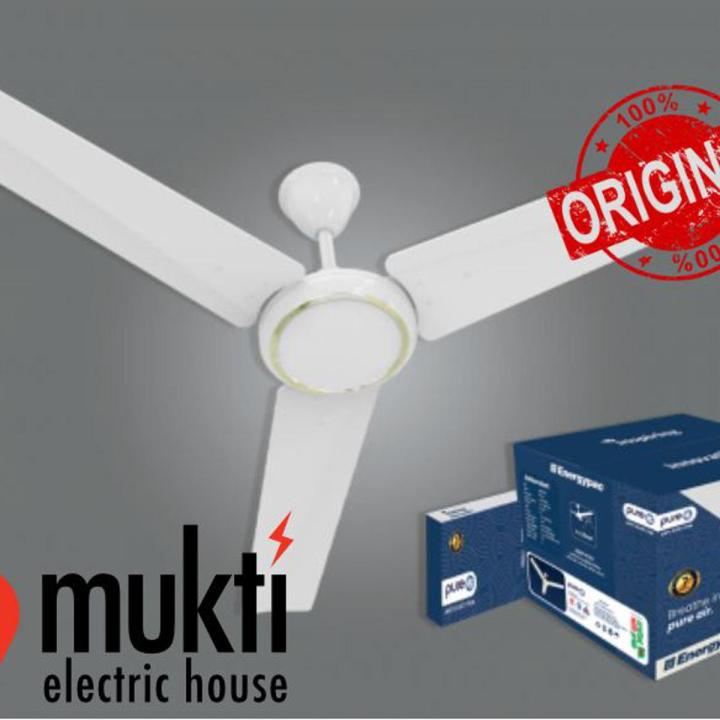 Energypac Pure O Anti Dust Ceiling Fan 56 Inch Energy Saving 7 Years Warranty