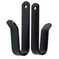 【support】 1/2Pcs Durable Wall Mount Clips Snowboard Storage Hook Wall Rack Stand Solid Steel Wall Hanger Home Garage Multifunctional Surfboard Holders. 