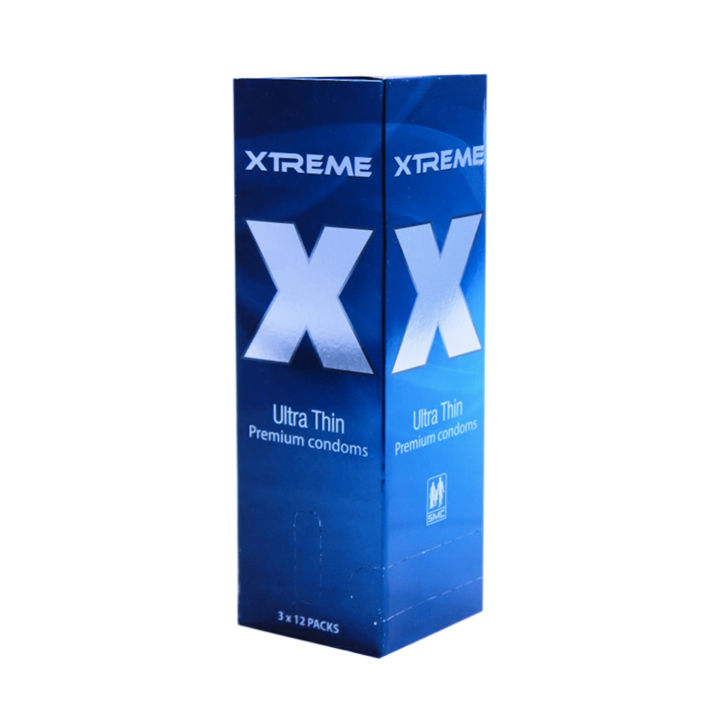 Xtreme Ultra Thin Premium Condom | Full Box | 3 x 12=36pcs