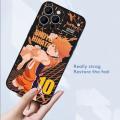 Case Cover For iPhone 11 12 13 PRO MAX MINI Casing Anime Haikyuu Shoyo Hinata Tobio Kageyama Kozume Kenma Soft Shockproof Full Protection TPU Silicone Anti-falling Japan Cartoon. 