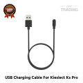 Kieslect Ks Pro Magnetic Charging Cable 2 Pin High Quality USB Charger Cable USB Charging Cable Dock Bracelet Charger for Kieslect Ks Pro Smart Watch.