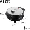 Sonifer SF-6084 wholesale household 220v thermostat control parts round plate electric small waffle maker.