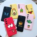 For Samsung Galaxy S21 FE 5G Case Shockproof Fundas Cute Painted Silicone Slim Soft Cover For samsung S21 FE S21fe Bumper Cases Alien Alien. 