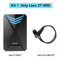 Launchbox 2T Game Hard Drive Disk for PS4/PS3/PS2/Wii/WiiU/GAMECUBE etc with 4200+ 3D/PC Games Portable Game Console For Laptop.