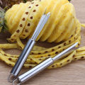 Stainless Steel Peel Slicer Pineapple Fruit Peeling Tools Vegetable Cutter Peeler Grater Kitchen Accessories.