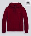 Polo Ralph Lauren embroidered logo Hoodie - Deep Maroon - Hoodie For Men - Hoodie - Hudi For Men.