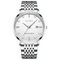 New Olika brand waterproof watch, men's fully automatic calendar with luminous quartz watch, casual business men's watch. 